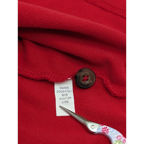 Duluth Trading Mens 2XL No Polo Red & Black Relaxed Fit Short Sleeve Shirt - Picture 5 of 9